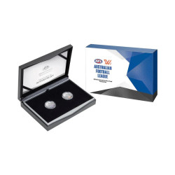 2024 AFL $1 Coloured Silver Proof Coin Set
