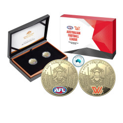 2024 Australian Football League - AlBr Two-Coin Proof Set
