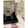 2016 Royal Mint £5 Five Pound Silver Proof Coin 90th Birthday Queen EII COA#1977