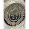 2016 Royal Mint £5 Five Pound Silver Proof Coin 90th Birthday Queen EII COA#1977