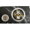AUSTRALIA 2023 50TH ANNIVERSARY OF AC/DC 50c CENTS UNCIRCULATED COIN ON CARD