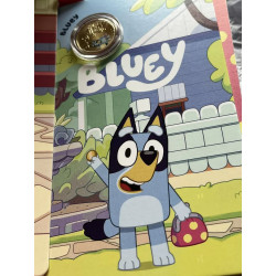 2024 $1 Bluey Coloured Three Coin Set