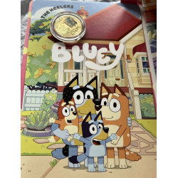 2024 $1 Bluey Coloured Three Coin Set