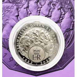 2023 RAM 50 Cent Unc Coin Elizabeth Regina – HM Queen Elizabeth II