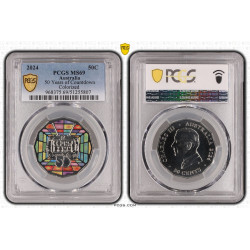 2024 50 CENT 50 YEARS OF COUNTDOWN PCGS MS69