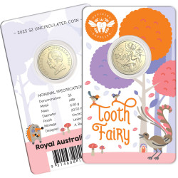 2025 Tooth Fairy $2 in original RAM card