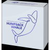 2023 $5 1oz Coloured Silver Proof Coin - Australian Antarctic Territory Humpback Whale