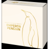 2023 $5 1oz Coloured Silver Proof Coin - Australian Antarctic Territory - Emperor Penguin