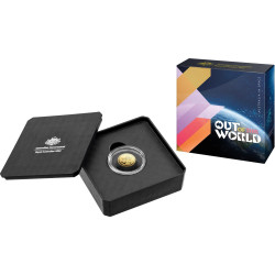 2024 $10 Out of this World - Australia in Space 'C' Mintmark Gold 1/10 oz Proof Coin