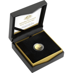 2023 $10 30th Anniversary of the Kangaroo Series - Mob of Thirty 1/10 oz Gold 'C' Mintmark Proof Coin
