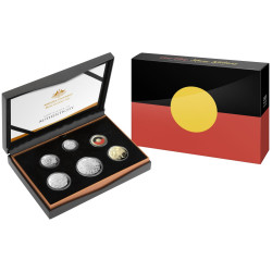 2021 Six Coin Proof Year Set - 50th Anniversary of the Australian Aboriginal Flag
