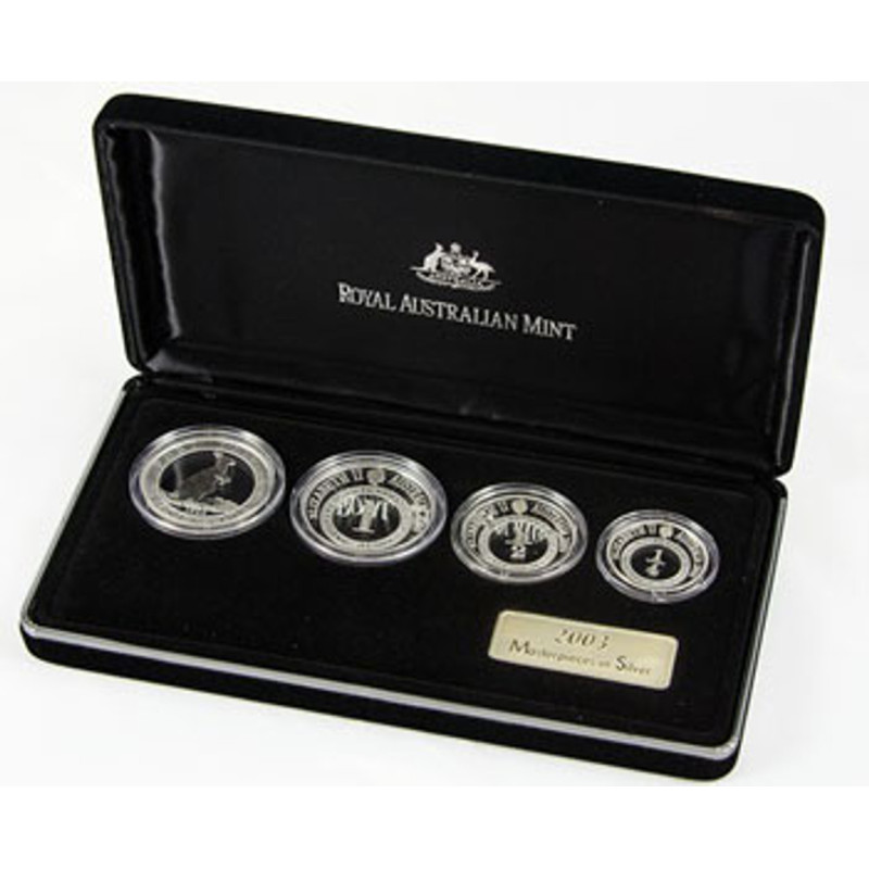 2003 Masterpieces in Silver Proof Set Port Phillip Patterns
