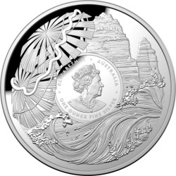 Beauty, Rich & Rare – Great Barrier Reef 2022 $5 Silver Coloured Proof Domed Coin