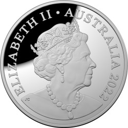 Beauty, Rich & Rare – Great Daintree Rainforest 2022 $5 Silver Coloured Proof Domed Coin