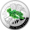 Beauty, Rich & Rare – Great Daintree Rainforest 2022 $5 Silver Coloured Proof Domed Coin