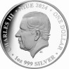 Mars from Phobos 2024 $1 1oz Silver Proof Coloured Coin Niue