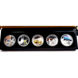 2006-2008 Discover Australia 1oz Silver 15 Coin Collection