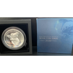 2020 5oz Silver Proof High Relief Coin - Australian Koala