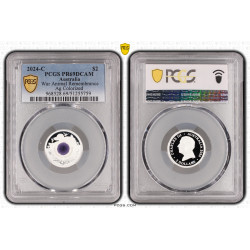 2024-C $2 War Animal Remembrance Ag Colorized PR69 DCAM
