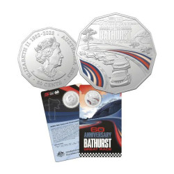 2023 Fifty Cent Bathurst 1000 60th Anniversary (50c) Uncirculated Australian Decimal Coin