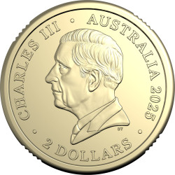 2025 $2 Australian Open - Women's Australian Open $2 Privy Mark Coin in Folder